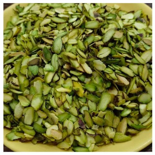 Natural Green Pista Slices, Packaging Type: Loose