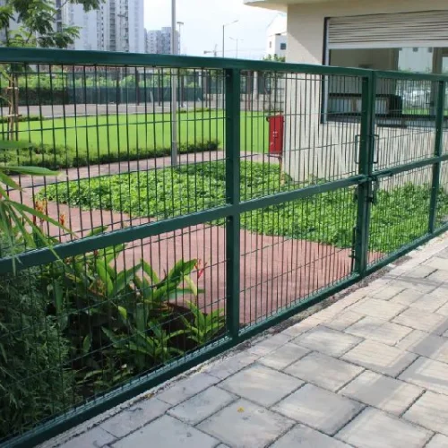 Polished Swing Gates