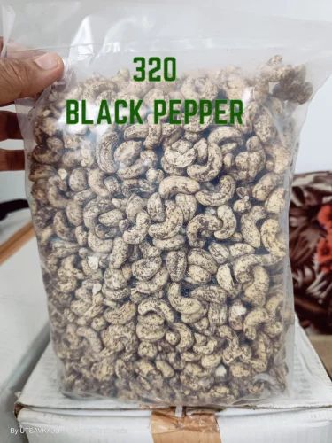1KG 320 Black Pepper Roasted Flavour Cashews Nuts (Oil Free)