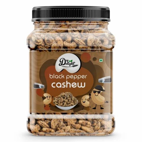 DRY DELIGHT Black Pepper Cashew, Packaging Size: 1 Kg