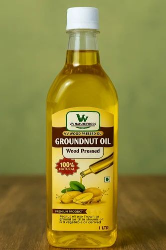 Wood Pressed Groundnut Oil, 1 Litre