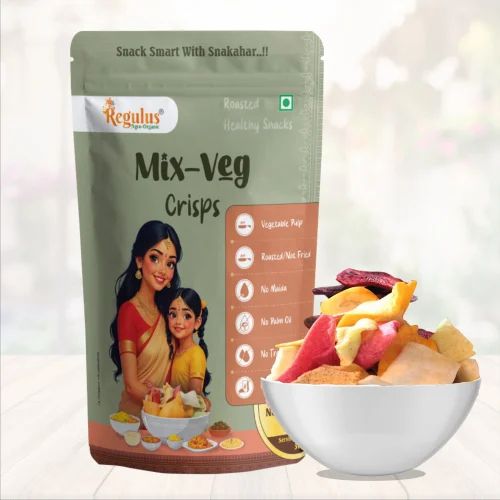 90g Mix Veg Roasted Crisps