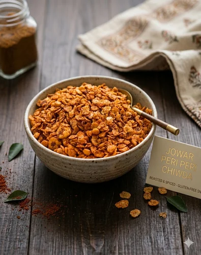 Roasted Peri Peri Millet Mix Chivda