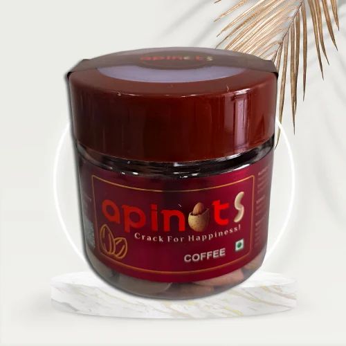 Coffee Flavoured Almond 100G, California Almonds, Packed