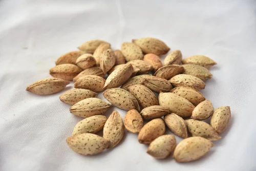 Whole Kashmiri Kagzi Almonds, Packed