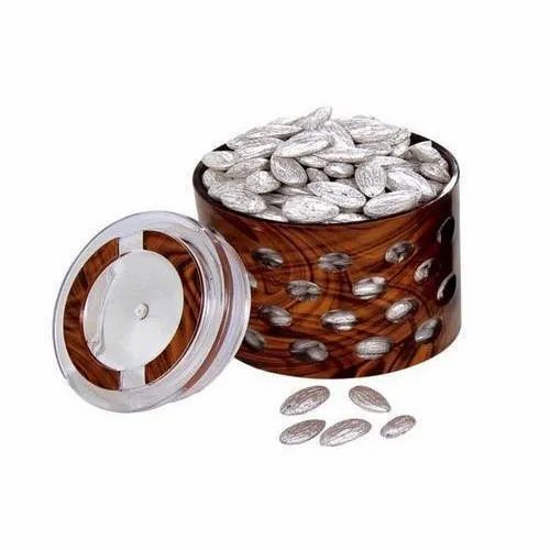 Silver Coated Almonds