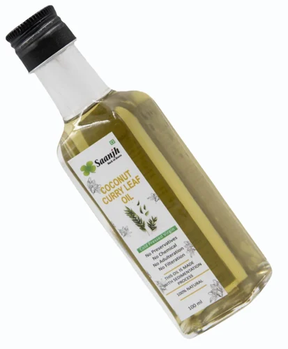 Cold Pressed Coconut Curry Leaf Oil