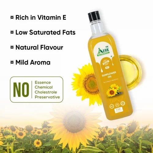 Sun flower oil Manufacturer in Ankleshwar, Packaging Size: 1 L