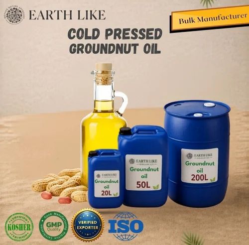 Wood Pressed Groundnut Oil. 250 ML