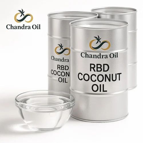 100% Pure RBD Coconut Oil, 216 Ltr