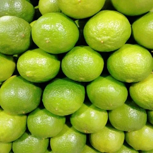A Grade Karnataka Fresh Green Lemon, Packaging Size: 25 Kg, Packaging Type: Gunny Bag