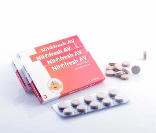 NITOFRESH AV Mouth Ulcer Chewable Tablet