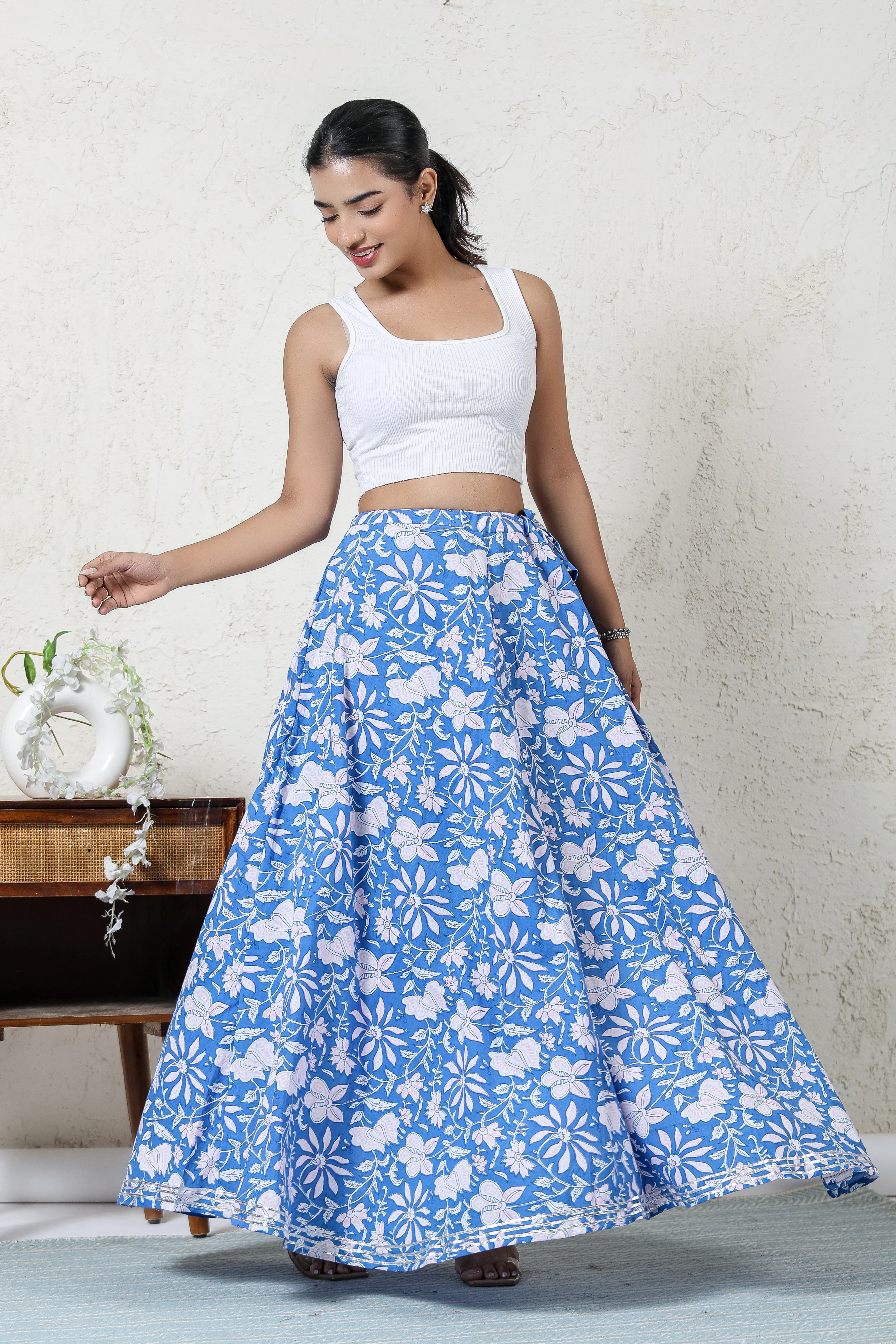 Cotton Long Skirts