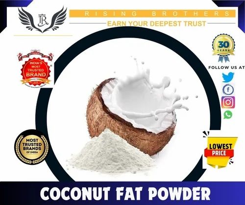 Spray Dried Coconut Fat Powder, 25 kg