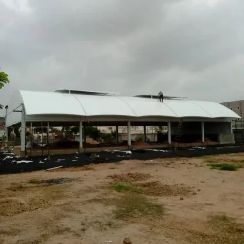 PVC Modular Warehouse Shed