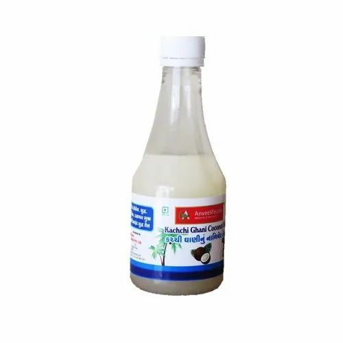 200 Ml Coconut Oil, Kachi Ghani Narial Tel