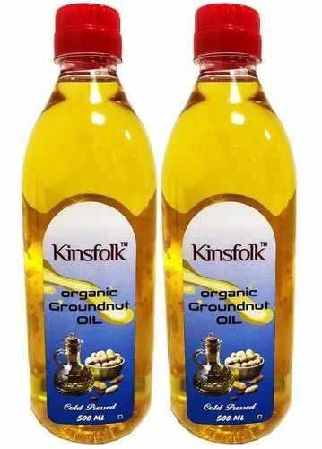 Organic Groundnut Oil, 500 ml