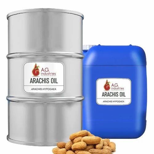 Liquid Arachis Oil Peanut Oil, 10kg, 25kg &180kg