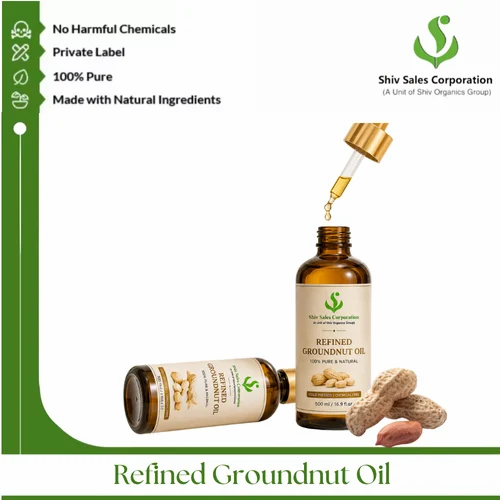 Refined Groundnut Oil