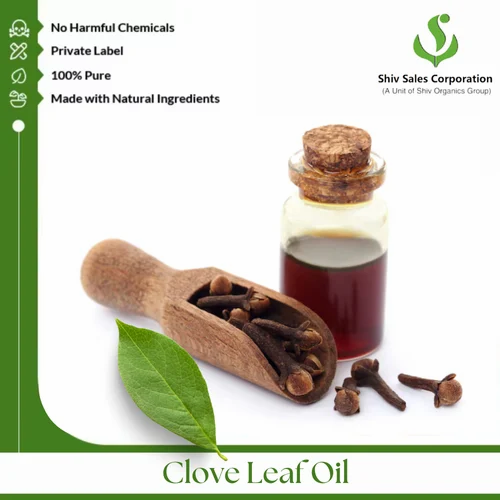 Clove Leaf Oil, Packaging Type: Plastic Container