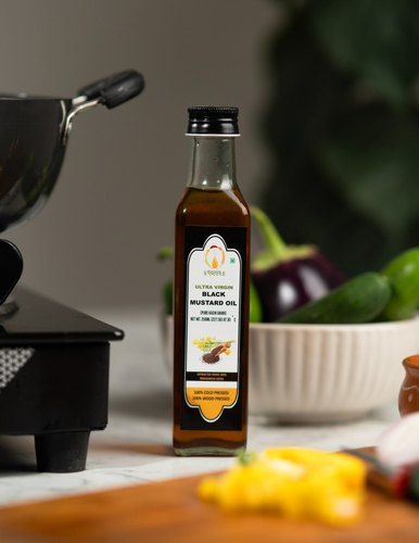 250Ml Wood Pressed Ultra Virgin Black Mustard Oil