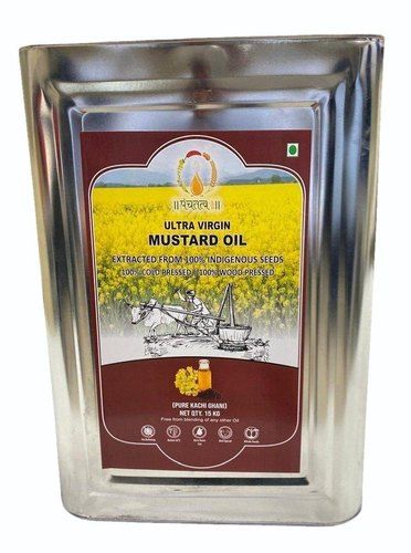 15 Litre Wood Pressed Ultra Virgin Black Mustard Oil