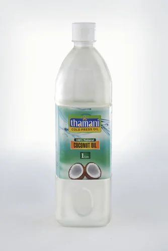 Thamani Cold Press Coconut Cooking Oil, First, Packaging Type: Plastic Bottle