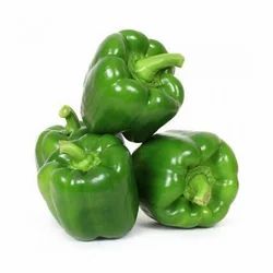 Green Capsicum, Packaging: Plastic Bag Or Polythene