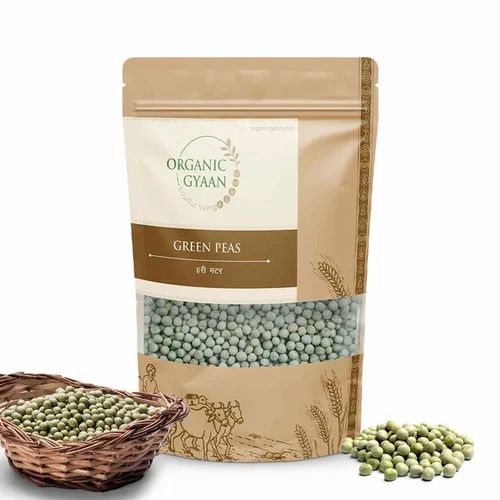 A Grade Organic Green Peas, Packaging Size: 30 kg