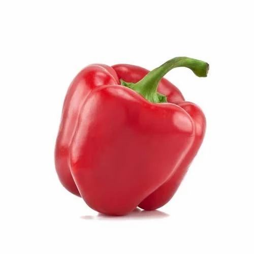 Organic Red Capsicum, Pesticide Free (for Raw Products)