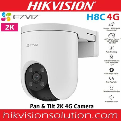 3 MP 2K EZVIZ OUTDOOR 4G CAMERA CS-H8C