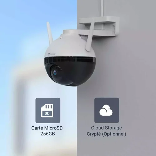 Bullet Camera HIKVISION EZVIZ 2MP OUTDOOR 360 CS-C8C, Camera Range: 10 to 15 m