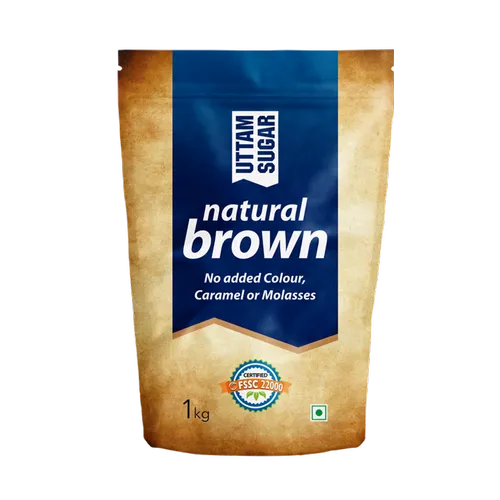 Refined Uttam Organic Brown Sugar, Powder, Packaging Size: 1Kg,10Kg