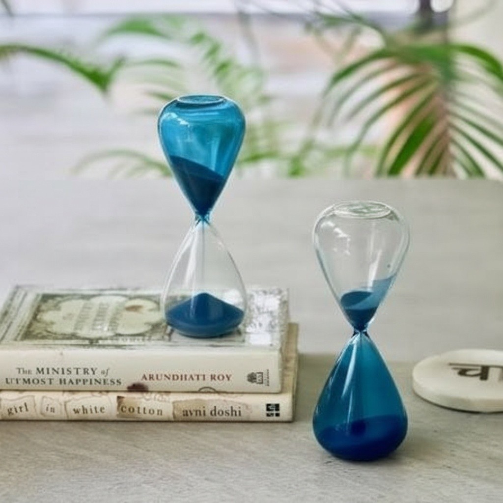 Decorative Hourglass Colored Sand inside