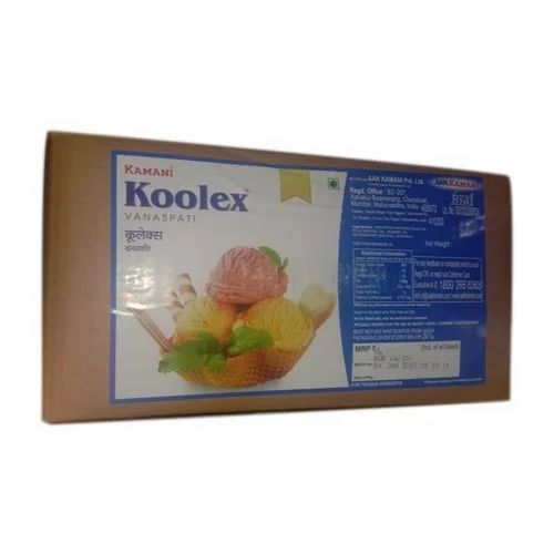 Mono Saturated Kamani Vanaspati Koolex, Packaging Size: BOX