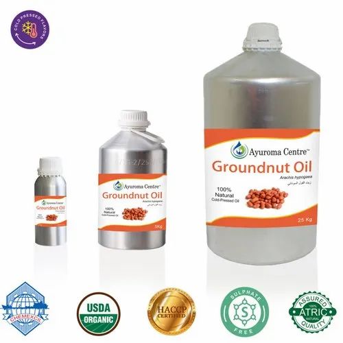Cold Pressed Groundnut Oil