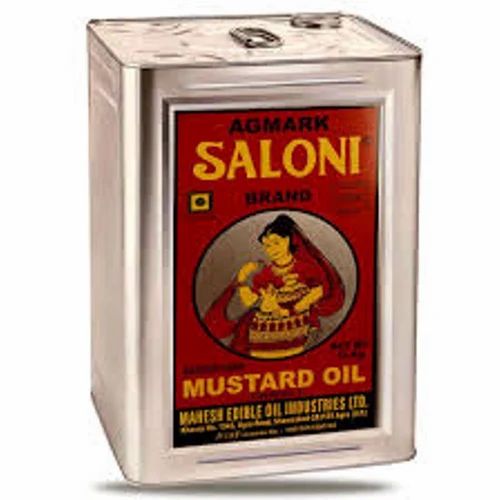 Saloni Mustard Oil 15ltr Tin Mrp 2880