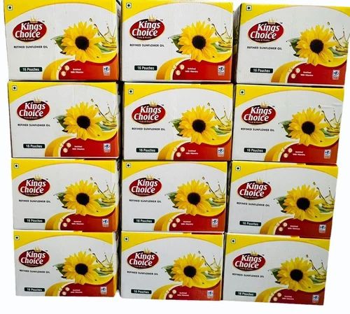 Kings Choice Sunflower 1 ltr pouch, Packaging Type: Pouched