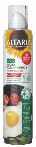ALTARIA Refined Deodorized Sunflower Oil Spray, Packaging Type: Aerosol Can, Packaging Size: 250 ml