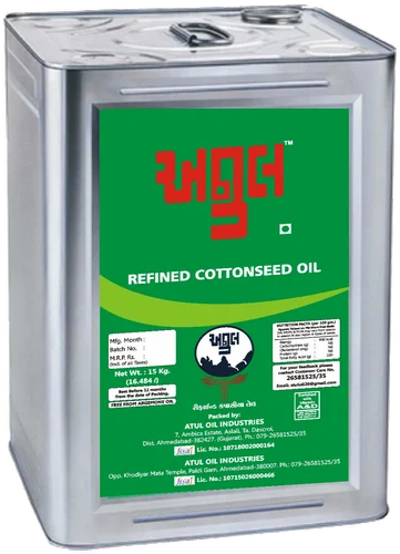 Atul 15 L Refined Cottonseed Oil
