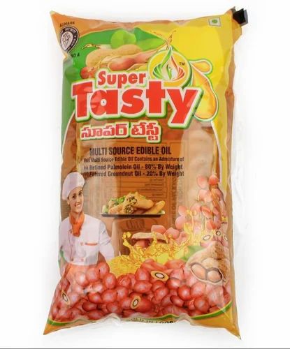 1 Litre Super Tasty Multi Source Edible Oil, Packaging Type: Pouch