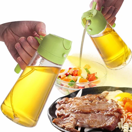 220 ml Green Oil Spray Bottle