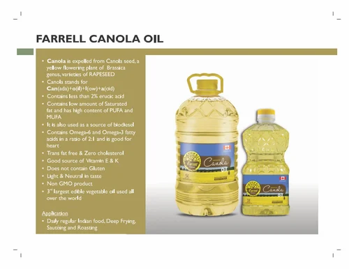 Farrell Canola Cooking Oil - l LTR