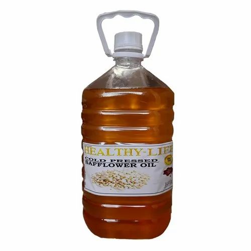 15 Litre Healthy Life Cold Pressed Safflower Oil, Liquid
