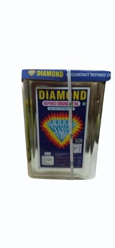 Diamond Refined Groundnut Oil, 500 ml