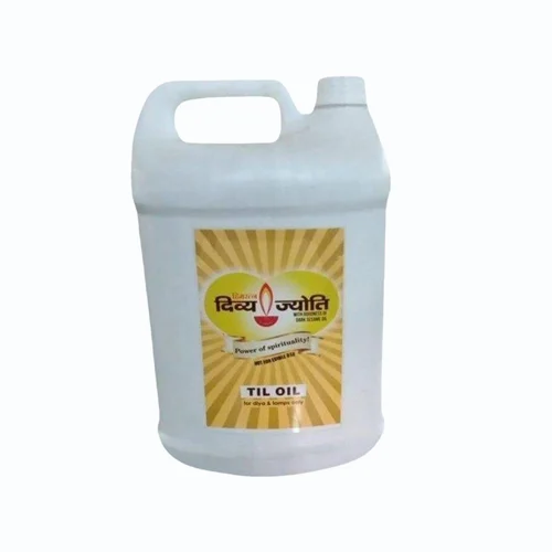 Refined 5000ml Himratna Divya Jyoti Til Oil