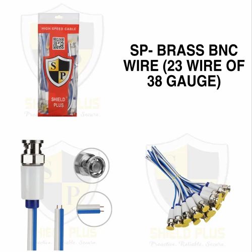 Shield Plus Premium Brass Bnc lead (23/38), 300 MHz