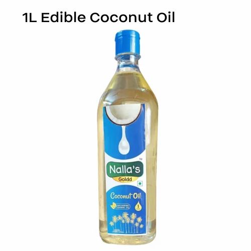 1L Edible Coconut Oil, Packaging Size: 1 litre