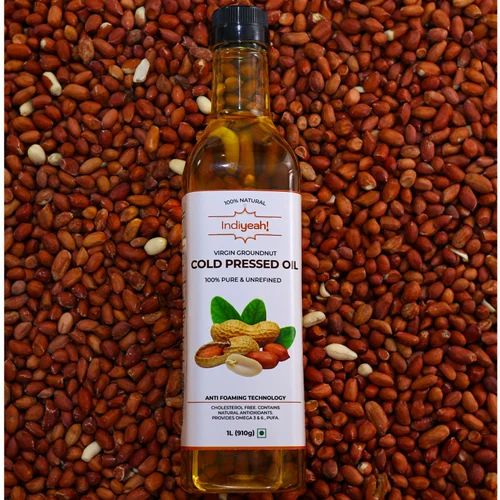 Wood Pressed Groundnut Oil