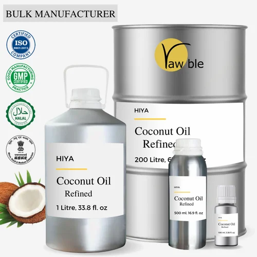 Rawble Refined Coconut Oil, For Cosmetics